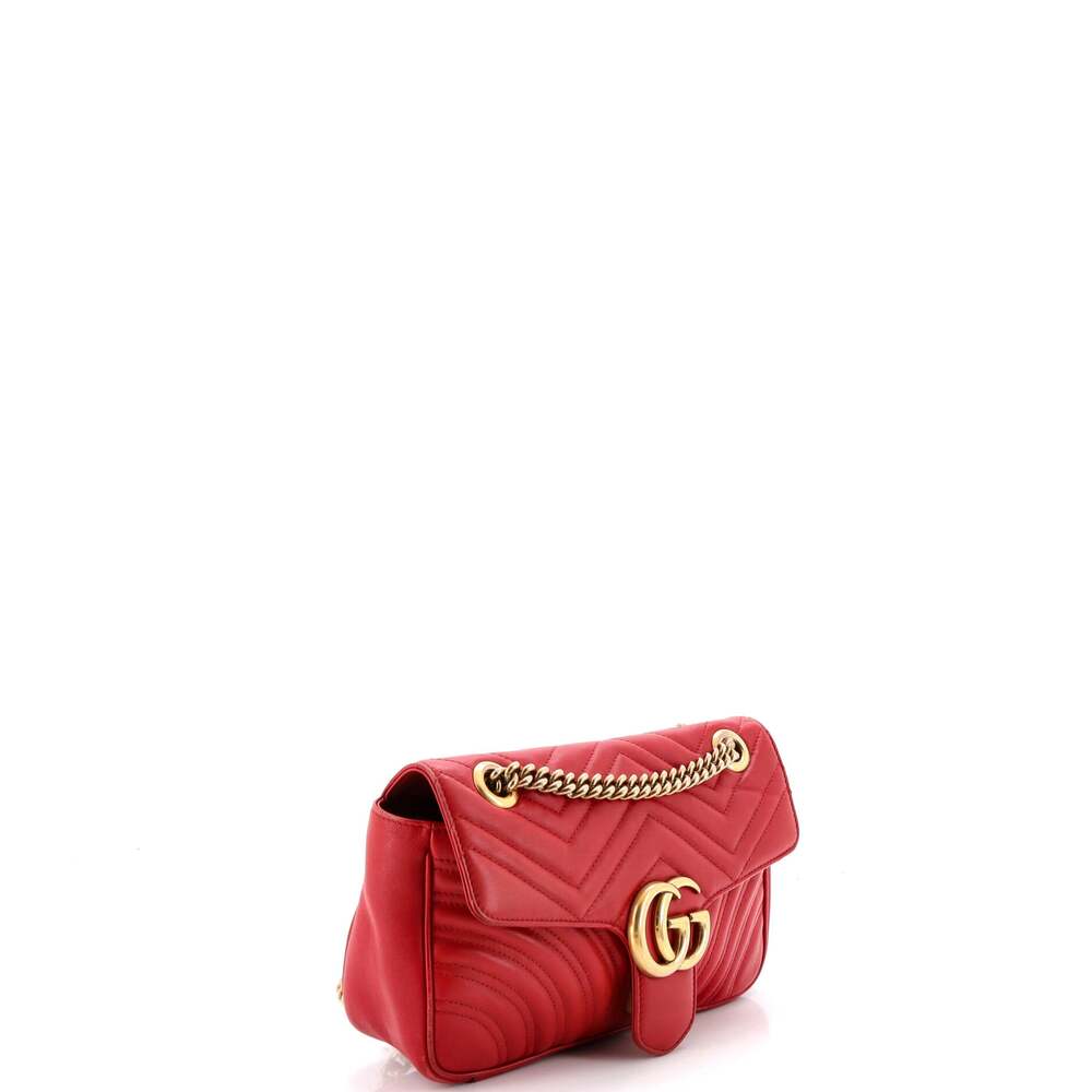 Gucci Gg Marmont Flap Bag Matelasse #261170G18B - Picture 2 of 7
